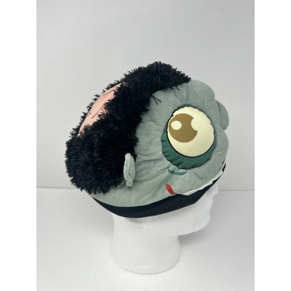 Think Geek Plush Zombie Hat Brain Eating Cap Halloween Costume Prop Soft Novelty
